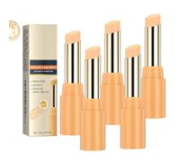 Vitamina C Eye Balm Stick - Crema hidratante y blanqueadora para ojeras, reduce la hinchazón, reduce las bolsas de los ojos, ilumina las líneas finas, tratamiento nutritivo para ojos cansados (5