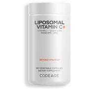 vitamina c liposomal+ - 180 cápsulas vegetales - codeage
