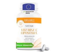 Vitamina C Liposomal de Alta Absorción con Bioflavonoides, Vitamina E y Selenio - Antioxidante y Apoyo al Sistema Inmunológico, Protección Celular, Capilar y Vascular - 90 Cápsulas 750 mg
