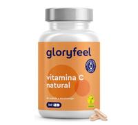 Vitamina C Natural 1.240mg - 240 Cápsulas - A base de Extractos de Acerola y Escaramujo - Refuerza el Sistema Inmunitario y el nivel de energía - Vitamina C pura - Probado en laboratorio
