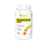 Vitamina C Pura 1000mg Retard | Vitaminas para Reducir el Cansancio y la Fatiga | Refuerza tu Sistema Inmunológico y Combate los Radicales Libres | Relafit - Laboratorios MS (90)