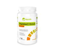 Vitamina C Pura 1000mg Retard | Vitaminas para Reducir el Cansancio y la Fatiga | Refuerza tu Sistema Inmunológico y Combate los Radicales Libres | Relafit - Laboratorios MS (30)