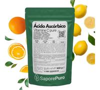 Vitamina C pura en polvo - ácido ascórbico 500 gr