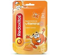Vitamina C Redoxitos para Niños Ayuda a Mejorar sus Defensas Inmunitarias y la Absorción de Hierro, 25 Perlas Blandas