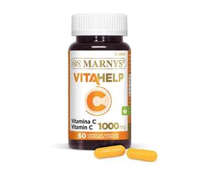 Vitamina C Vitahelp 1000 mg 60 cápsulas Marnys - suplemento de vitamina C