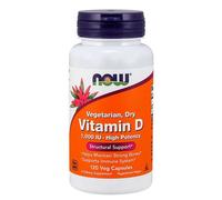 Vitamina D, 1000 IU Vegetariana - Seca - 120 vcaps