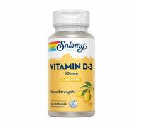 Vitamina D-3 2,000 Iu Limón 60 Pastillas De Solaray