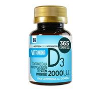 Vitamina D 365 comprimidos 2000 U.I. 50 mcg | 1 comprimido al día