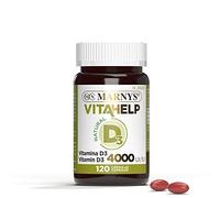 Marnys Vitamina D3 Vitahelp Colecalciferol 4000 UI 120 cápsulas