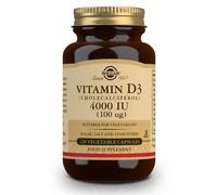 Solgar Vitamina D3 4000 UI (colecalciferol) 100 µg 120 cápsulas vegetales