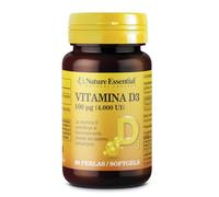 Nature Essential Vitamina D3 100 mcg 4000Ui 60 perlas