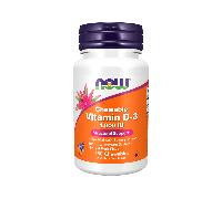 Vitamina D3 1000 UI 180 Pastillas Masticables Now Foods