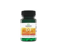 Vitamina D3 1000 UI (25 mcg) 60 cápsulas Swanson Health Products