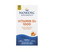 Vitamina D3, 1000 UI Naranja - 120 cápsulas blandas