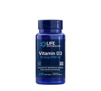 Life Extension Vitamin D3 25 mcg (1000 IU) (250 Cápsula blanda)