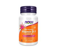 Vitamina D3 2000 UI 240 Cápsulas Now Foods