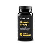 ZENement Vitamina D3+K2 Aceite de Oliva Virgen Extra 200 Cápsulas Blandas