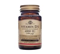 Solgar Vitamina D3 (Colecalciferol) 4000 UI / 100 mcg 60 cápsulas vegetales
