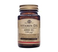 Solgar Vitamina D3 (Colecalciferol) 4000 UI / 100 mcg 60 cápsulas vegetales