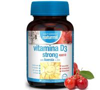 Naturmil Vitamina D3 Strong 4000 UI con Acerola y Zinc 90 comprimidos