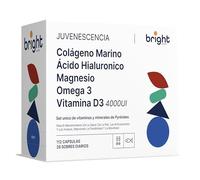 Vitamina D3 4000 ui + Magnesio + Omega 3 + Zinc, Vitamina C, Colágeno marino hidrolizado, Ácido-hialurónico - Sin OMG, PHYTO GUIDE. Fórmula vital para tu piel, tus articulaciones y tu energía.