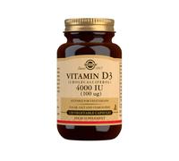 Vitamina D3 4000UI Colecalciferol 100mcg 120 Cápsulas Solgar