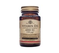 Vitamina D3 4000UI Colecalciferol 100mcg 60 Cápsulas Solgar