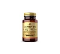 Vitamina D3 (Colecalciferol) 25 mcg (1000 UI) 90 Comprimidos Solgar