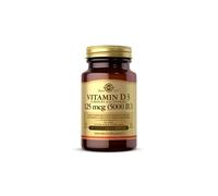Vitamina D3 (Colecalciferol) 5000 UI (125 mcg) 60 Cápsulas vegetales Solgar