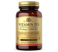 SOLGAR Vitamina D3 2200 UI (55microgramos) (Colecalciferol) 100 cápsulas Vegetales