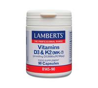 Vitamina D3 + K2 90 Cápsulas Lamberts
