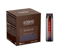 Vitamina D3 + K2 con Naringina, Magnesio y Zinc - Salud Ósea, Inmunidad y Cardiovascular - Alta Absorción - 20 Viales Veganos - Fabricado en España