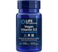 Vitamina D3 vegana, 125mcg - 60 cápsulas