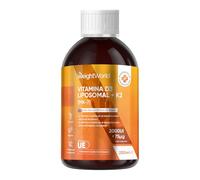 Vitamina D3 y K2 Gotas 250ml - Con Vitamina D3 2000 UI Liposomal y 75 mcg de Vitamina K2 (MK7 99,7%) - Con Sabor Natural a Frutas del Bosque, Apto para Veganos y Sin OGM
