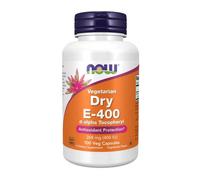Vitamina E-400 Vegetariana Secas 100 Cápsulas Veganas De Now Foods