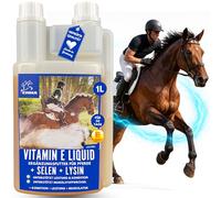 Vitamina E Caballo I Selenio Caballo I Vitamina E Selenio Lisina I Vit E Alimento Complementario Potenciador de la Energía Músculo I Fortalecimiento Muscular I Fortalecimiento del Alimento Selenio 1L
