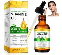 Vitamina E Liquida Pura,Aceite de Vitamina E,Aceite de Vitamina E 75000 UI,Aceite Ogánico de Vitaminas E,Vitaminas e Para La Cara Vitaminass,Aceite Natural para el Cuidado de la Piel