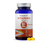 Vitamina E Natural 400mg Drasanvi Alta Potencia en 90 Perlas Sin Gluten