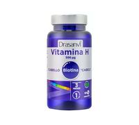 Drasanvi Vitamina H (Biotina) – Vegano, sin gluten – 90 comprimidos
