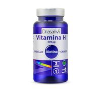 Drasanvi Vitamina H (Biotina) – Vegano, sin gluten – 90 comprimidos