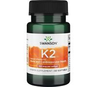 Vitamina K-2 - Natural, 100mcg - 30 cápsulas blandas