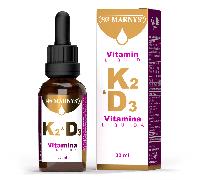 Vitamina K2 & D3 líquida Marnys 30 ml - complemento vitamínico en gotas