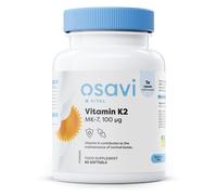 Vitamina K2 MK-7, 100mcg - 60 cápsulas blandas
