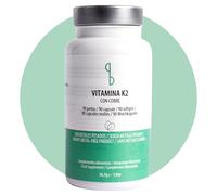 Vitamina K2 MK-7 200 µg + Cobre Bisglicinato 1,5 mg | Huesos e Inmunidad | 90 Softgels de Fácil Absorción | Sin Gluten y Sin Lactosa | Sin Metales Pesados y Sin Aditivos Artificiales - Norte Organics