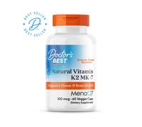 Vitamina K2 MK-7 con MenaQ7 100mcg 60 Cápsulas Doctor's Best
