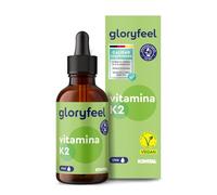 Vitamina K2 MK7-200µg (50ml) Calidad K2VITAL® - All-Trans 99,7+% - Vitamina K vegana, sin aditivos, probada en laboratorio, fabricada en Alemania