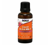 Vitamina Líquida D-3 Y MK-7 1 Oz De Now Foods