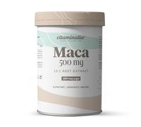Vitaminalia Maca Pura 5000mg | 180 Cápsulas Vegetales | Extracto 10x veces más concentrado de Raíz de Lepidium meyenii por dosis diaria | No-GMO, Vegano, Sin Gluten