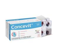Vitaminas Embarazo con Ácido Fólico | Folato Activo, Hierro, Omega-3, Vitaminas y Nutrientes | Fertilidad Mujer | Pastillas Embarazo para Concepción, Gestación y Lactancia | 40 Cápsulas | Concevit