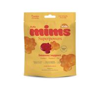 Vitaminas niños gominolas | Gominolas sin azucar | Contiene Vitamina C, D y Zinc | Ayuda a las defensas para el normal crecimiento del niño | Sabor naranja y fresa | Gummies para una semana | Mims